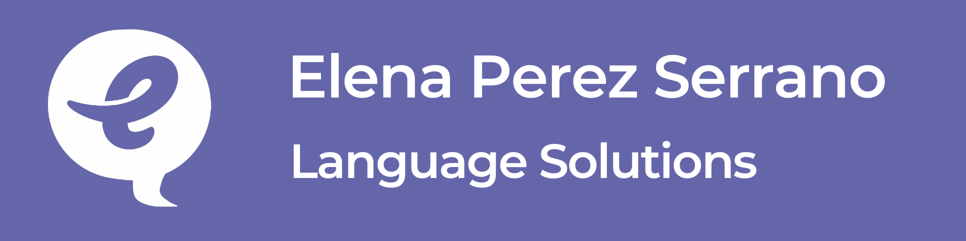 Elena Perez Serrano, Language Solutions Home